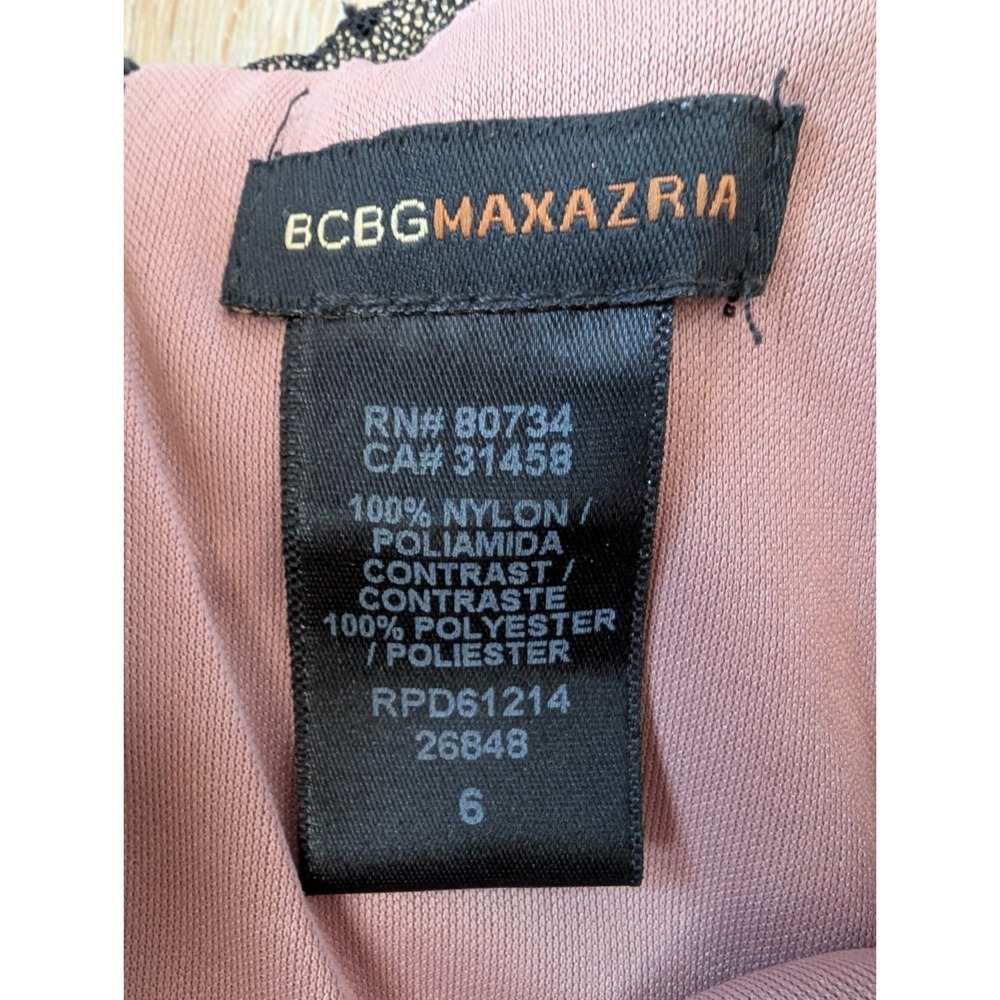 2000's BCBGMAXAZRIA Womens 6 Strapless Midi Prom Dress Black Tulle Whimsy goth - Picture 3 of 10